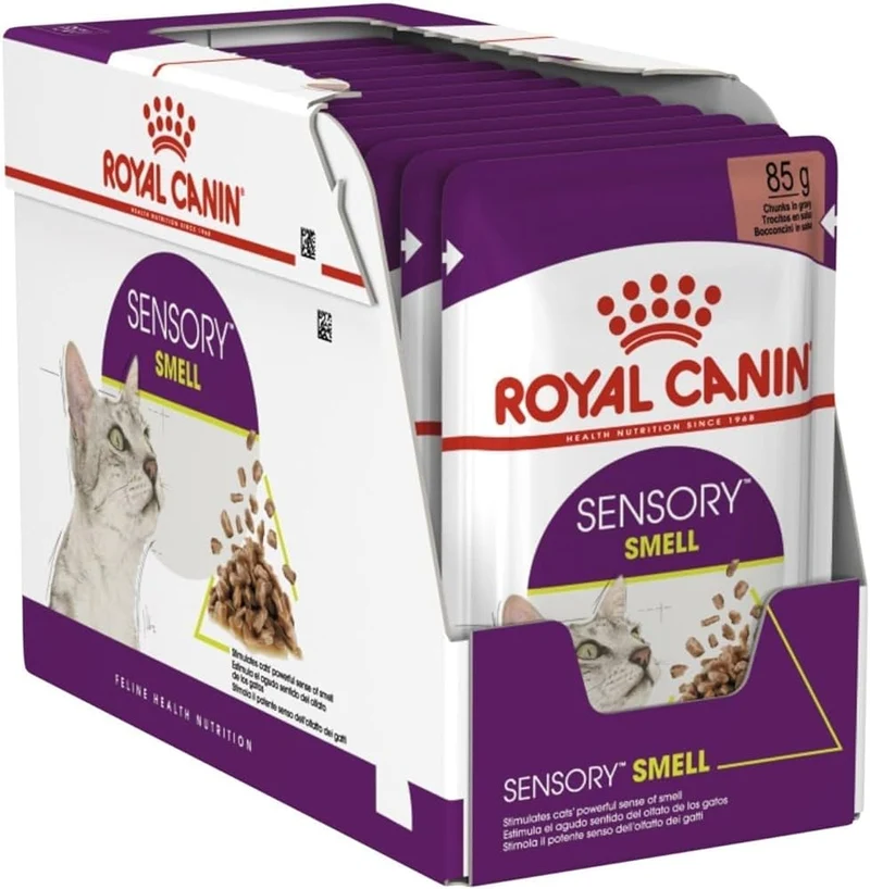 12x85g Royal Canin Feline Sensory Smell Umido Gatti