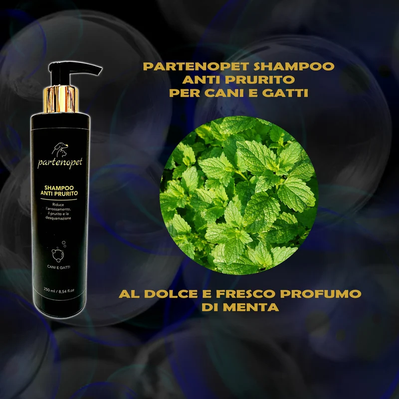 Partenopet Shampoo Cani e Gatti con Piroctone Olamina 250 ml