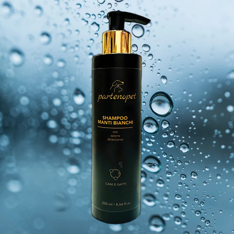Partenopet Shampoo Manti Bianchi Cani e Gatti Rosa 250 ml