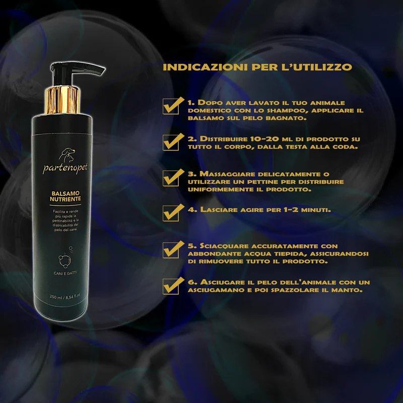 Partenopet Balsamo Districante Cani e Gatti Argan 250 ml