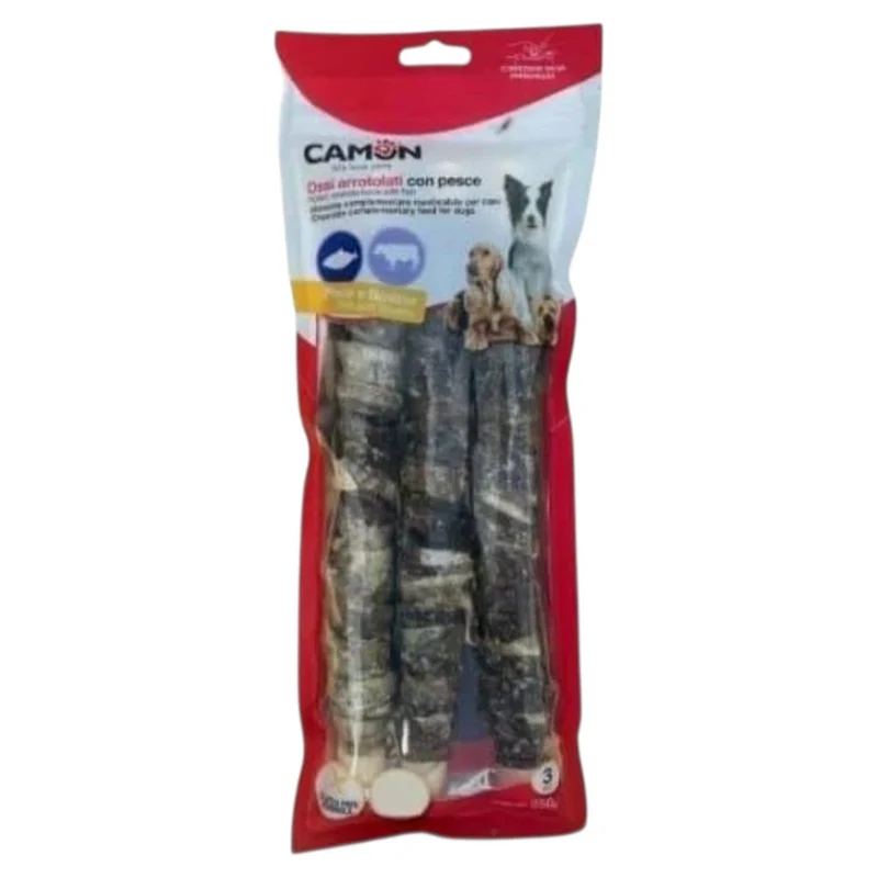 CAMON Snack Rolls Pesce e Bovino 250gr