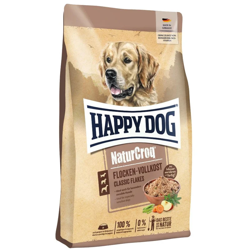 Happy Dog NaturCroq Flocken Vollkost