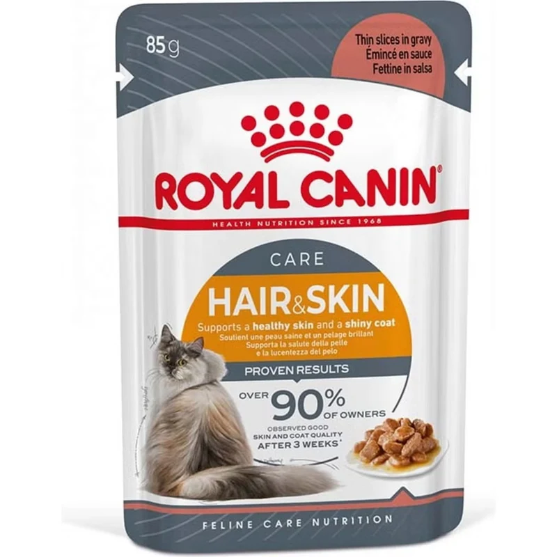 12x85g Royal Canin Feline Hair Skin Care Gatto