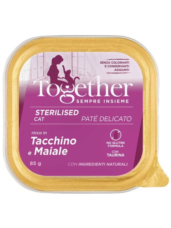 Together Cat Patè Sterilizzato Tacchino 85g