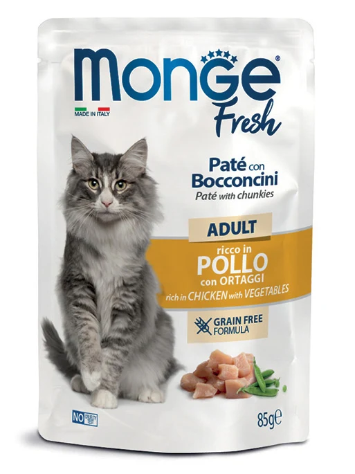 Monge Fresh Adult Pollo e Ortaggi 85g