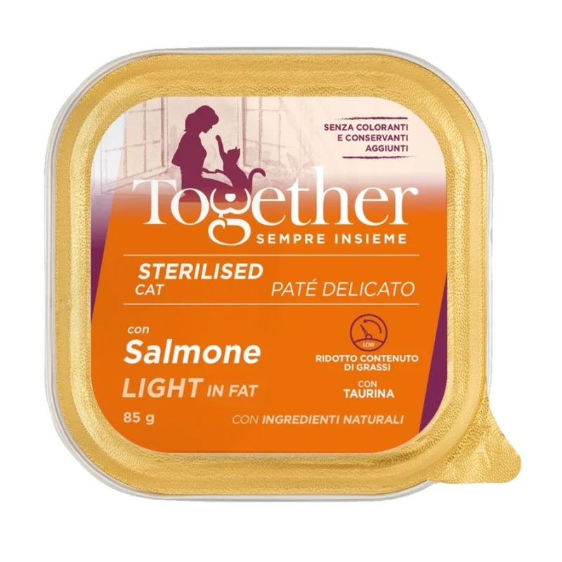 Together Cat Sterilised Salmone Patè Delicato 85g