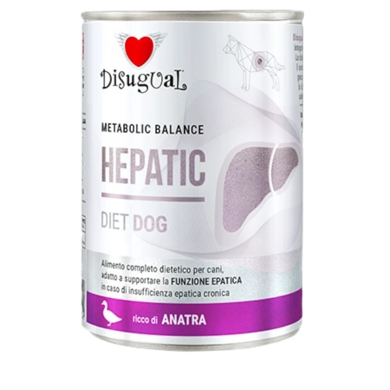 DISUGUAL Cane Hepatic Patè all'Anatra 400gr