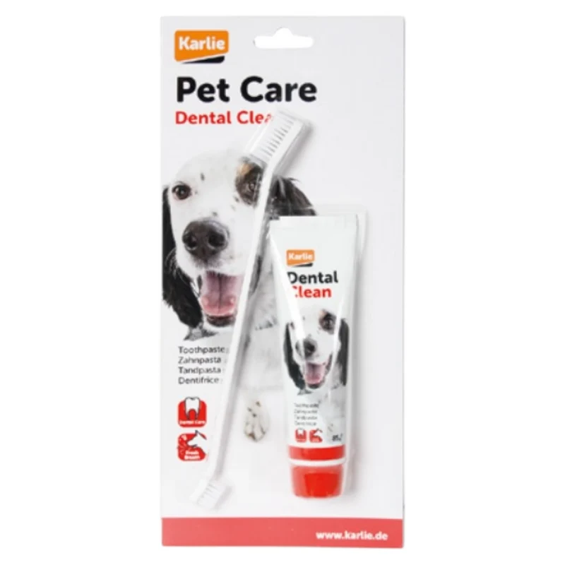 KARLIE Dentifricio Pasta con Spazzolino Cane 85gr