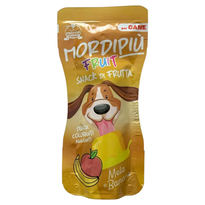 EMOZIONI A 4 ZAMPE Mordipiù Snack Cane Mela e Banana 50gr