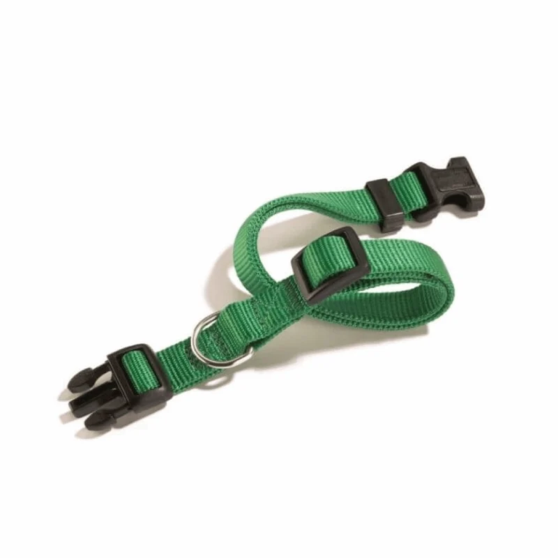 Collare a sgancio verde