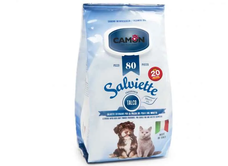 Salviette Igienizzanti "Maxi Formato" (100 salviette) - Camon