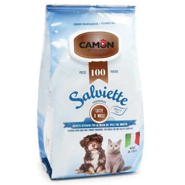Salviette Igienizzanti "Maxi Formato" (100 salviette) - Camon