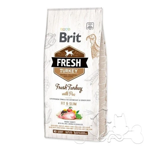 Brit Fresh Cane Fit & Slim Tacchino e Piselli