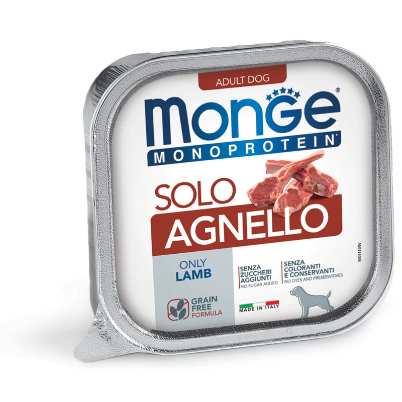 Monge Monoprotein SOLO Puppy Agnello Cane 150g