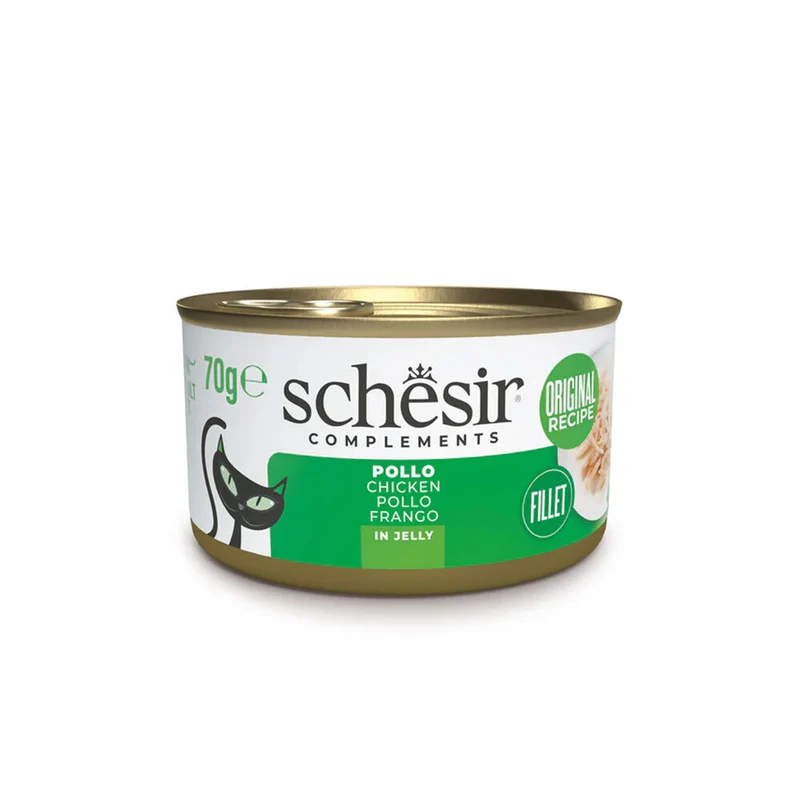 Schesir Filetti di Pollo in Gelatina 70g