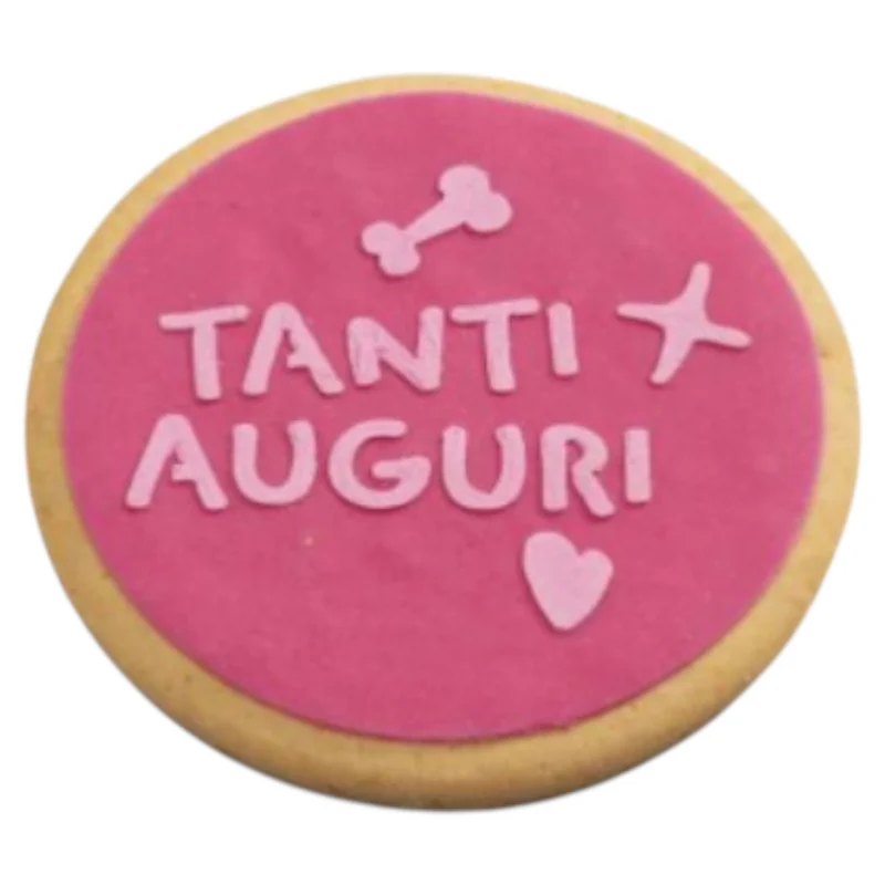 LA DOLCE VITA Torta Tanti Auguri Rosa