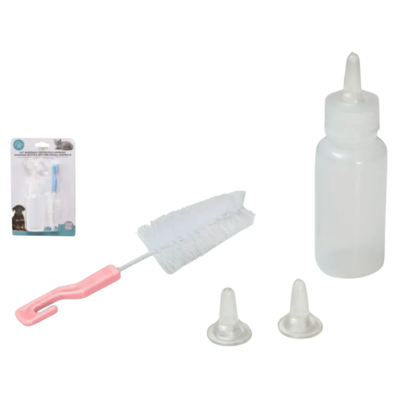 LEOPET Kit Biberon per piccoli animali 60ml