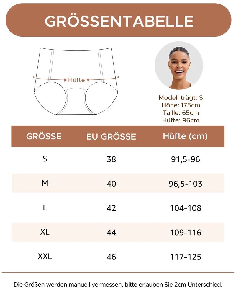 INNERSY Slip Donna Senza Cuciture Nero Vita Alta Mutande Microfibra Culotte Elastico Pacco da 3 (M, 3 Nero Classico)