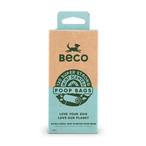 Beco Bags Sacchettini Igienici Biodegradabili alla Menta