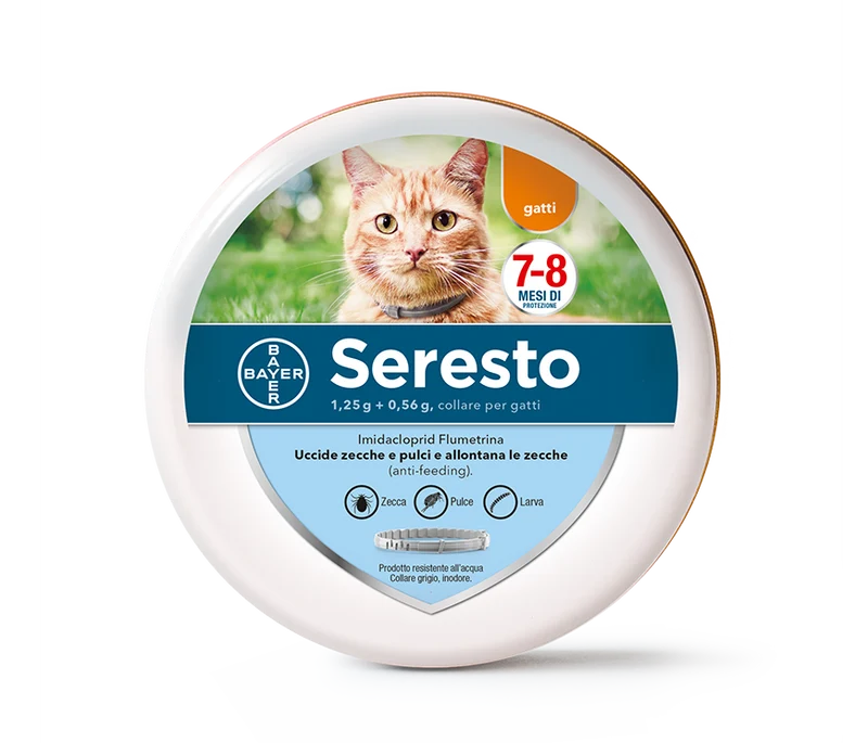 Bayer Seresto Collare antiparassitario gatto