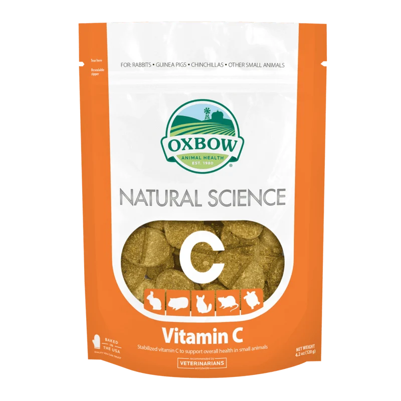 Oxbow Natural Science Vitamin C Small Pet Supplement 120g