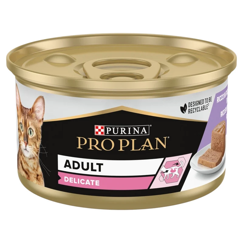 PURINA Pro Plan Gatto Adult Delicate Tacchino 85gr