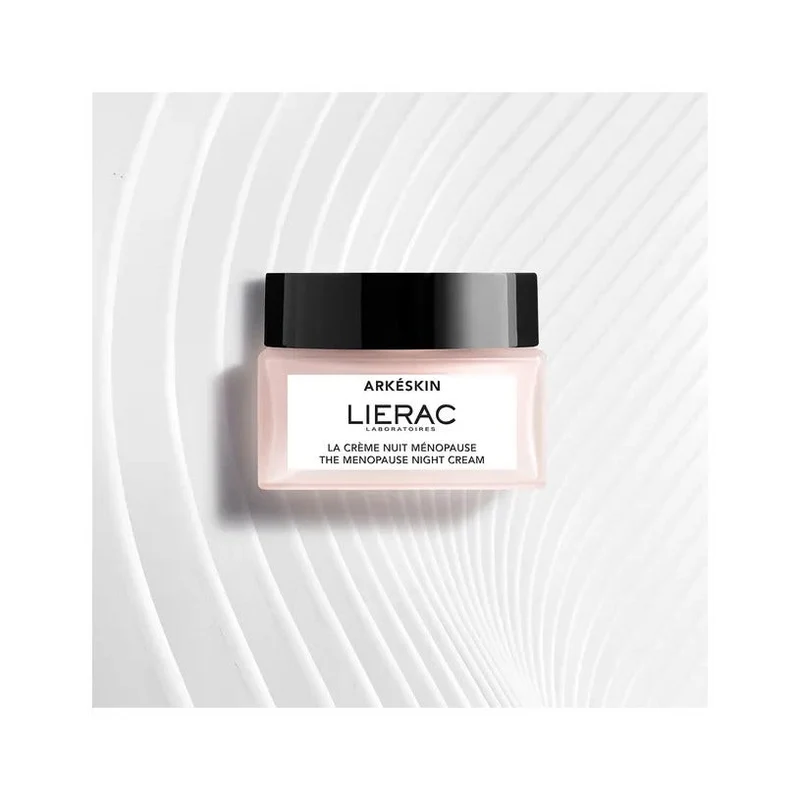 Lierac Arkeskin Crema Viso Notte Nutriente Rimpolpante Per Pelli In Menopausa 50ml