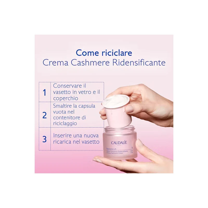 Caudalie Resveratrol-lift Crema Cashmere Ridensificante Ricarica 50ml