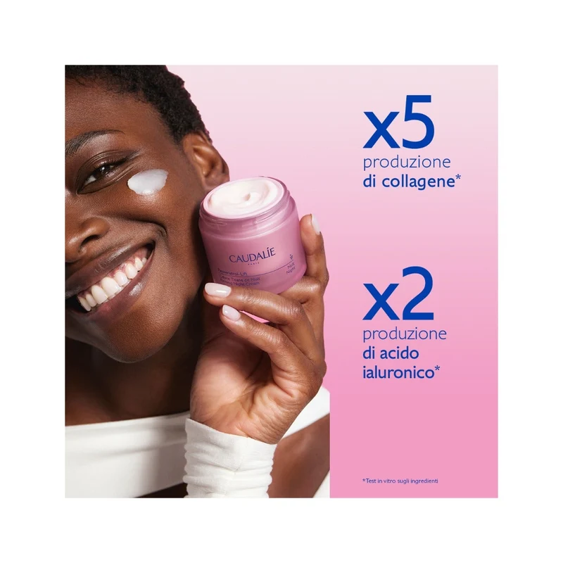 Caudalie Resveratrol-lift Crema Tisana Notte 50ml Idratante