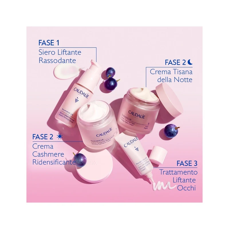 Caudalie Resveratrol-lift Crema Tisana Notte 50ml Idratante