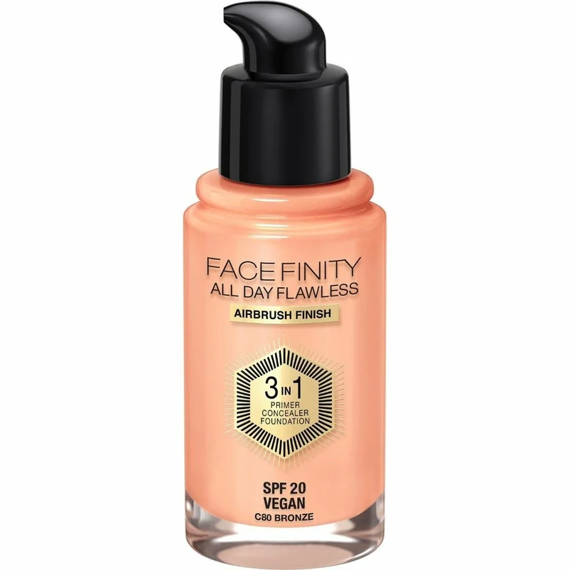 Max Factor Fondotinta Facefinity All Day Flawless 3in1 80 Bronze 30ml