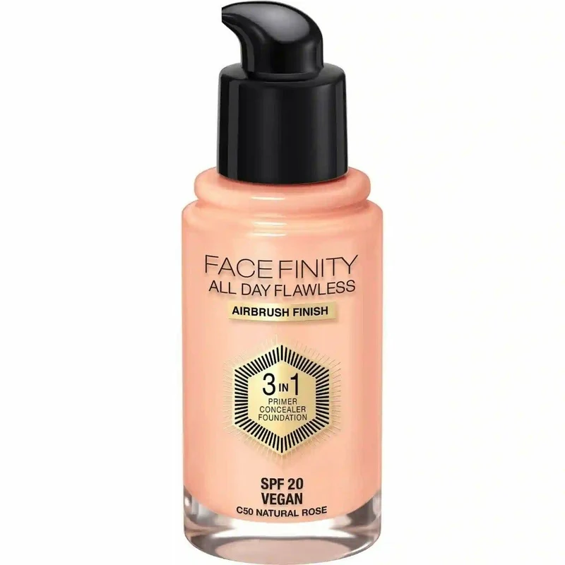 Max Factor Fondotinta Facefinity All Day Flawless 3in1 50 Natural 30ml