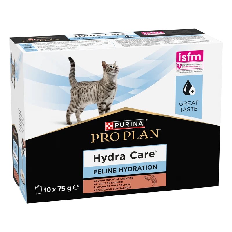 PURINA Gatto HC Hydra Care Salmone 10x75Gr (Pack)