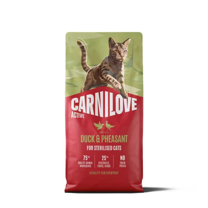Carnilove Gatto Anatra e Fagiano Sterilizzati