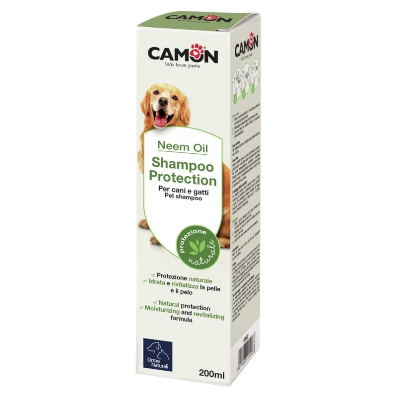 CAMON Shampoo Protection Difesa Naturale Olio di Neem 200ml