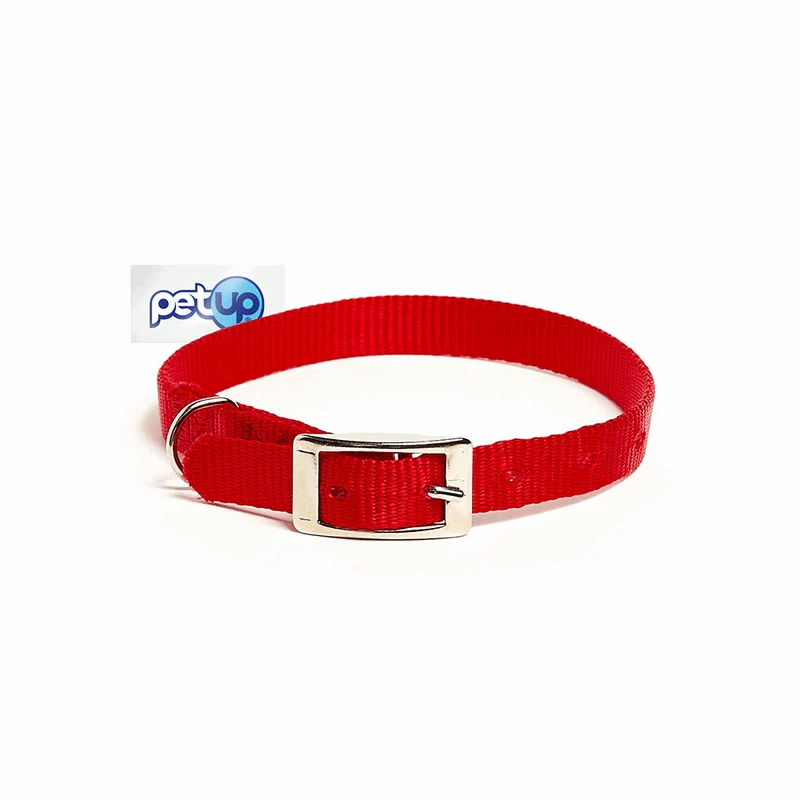 PetUp Collare Nylon Rosso
