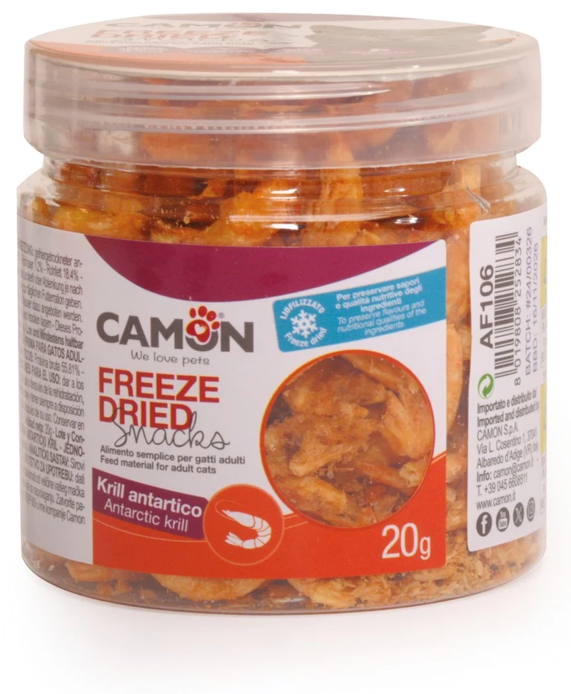 Camon Krill Antartico Liofilizzato 20g