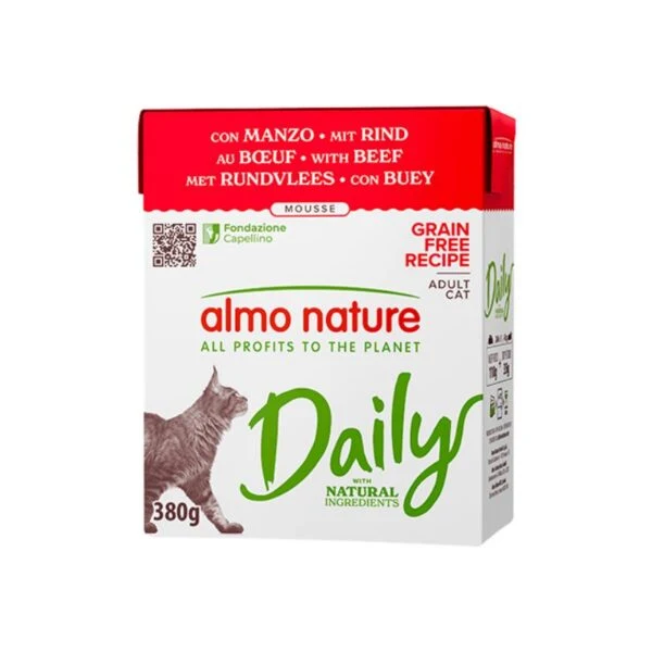 Almo Nature Daily con Manzo Gatto 380g