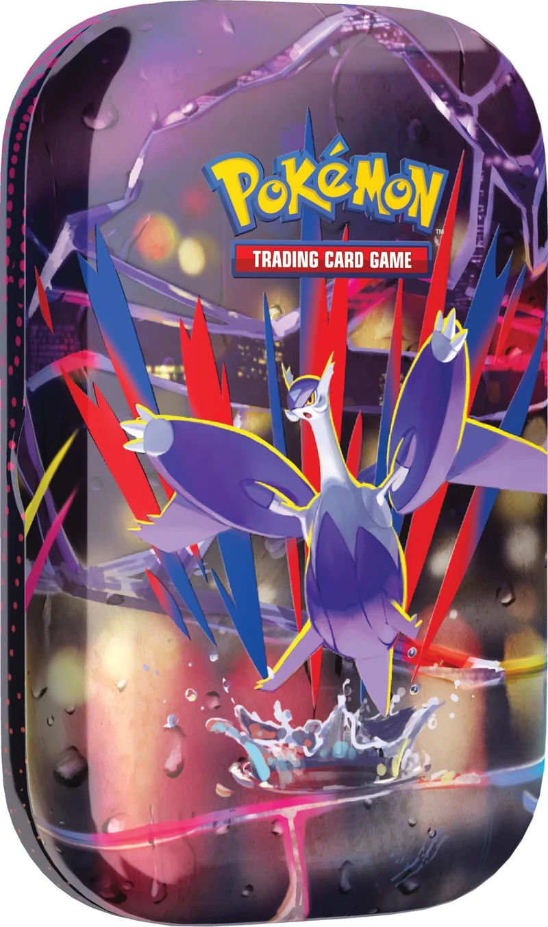 Pokémon: miniscatola da collezione Megaeroi (Mega Latias) del GCC Pokémon (un foglio di adesivi, una carta con l’illustrazione della miniscatola e due buste di espansione)