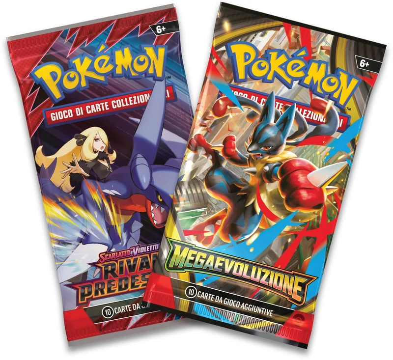 Pokémon: miniscatola da collezione Megaeroi (Mega Venusaur) del GCC Pokémon (un foglio di adesivi, una carta con l’illustrazione della miniscatola e due buste di espansione)