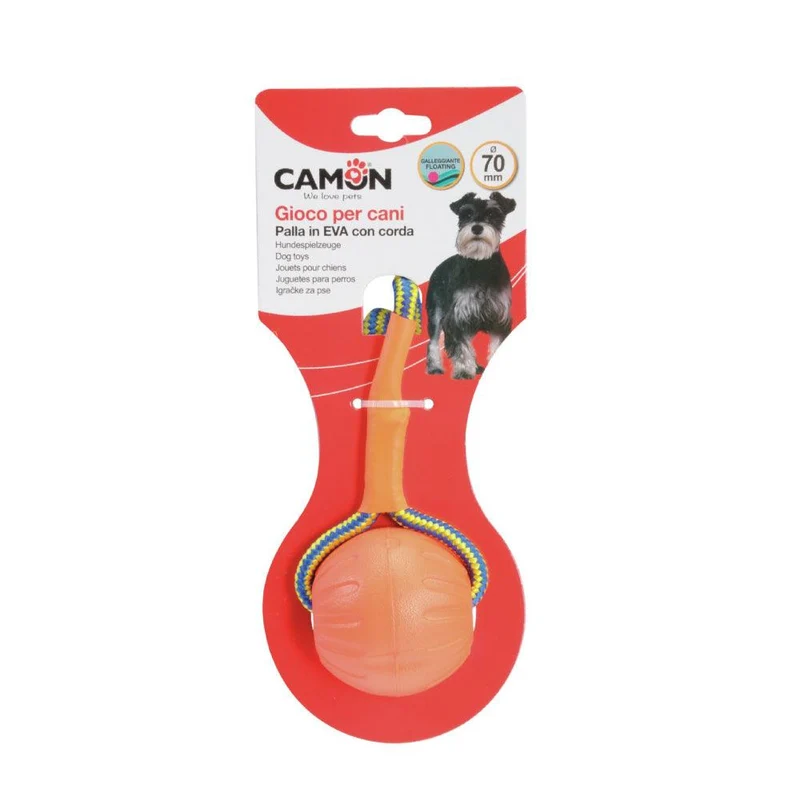Camon Palla in EVA con corda