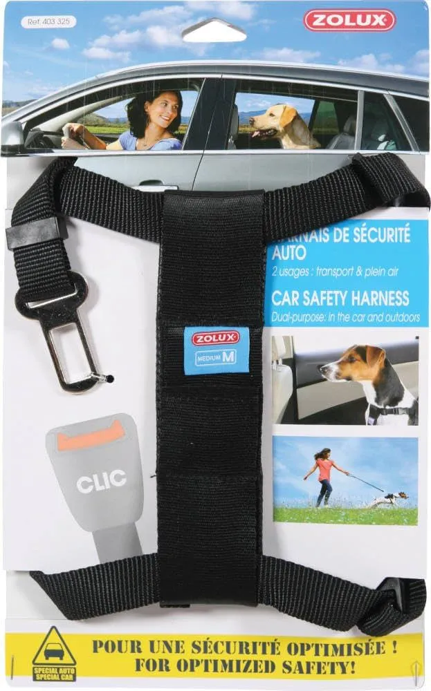 Zolux Pettorina Imbracatura di Sicurezza per Cane Taglia Media