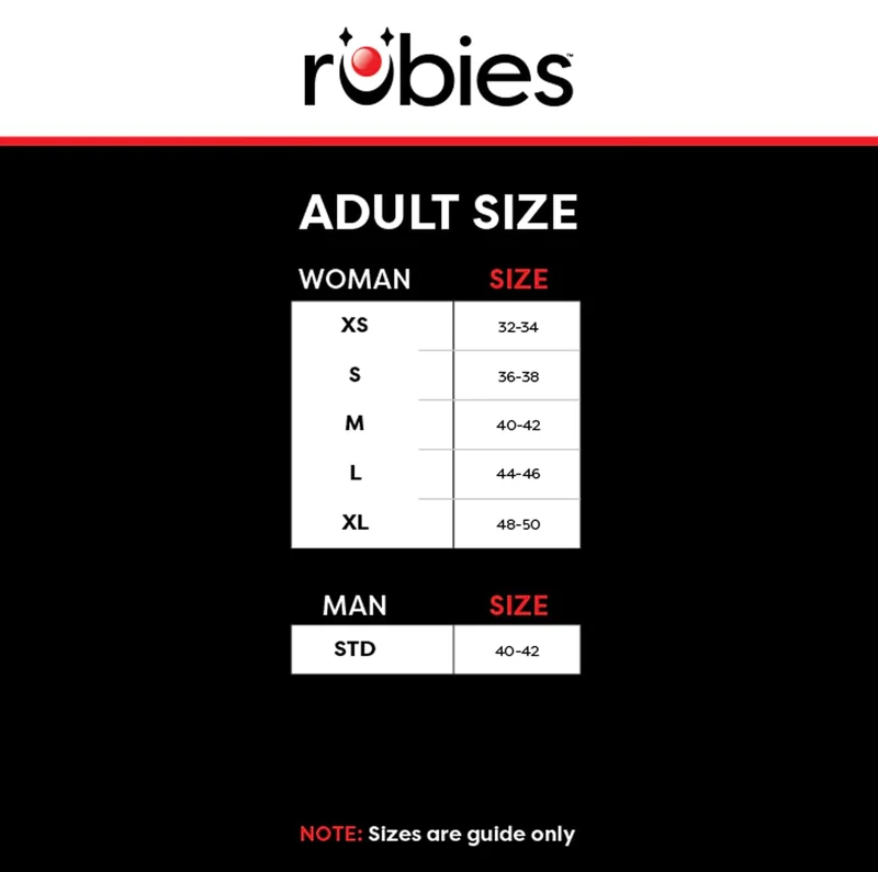 Rubies Costume Babbo Natale Deluxe adulti, Vestito completo e parruca con barba, Taglia Unica, Ufficiale Rubies per Natale, Feste, Carnivale, Cosplay