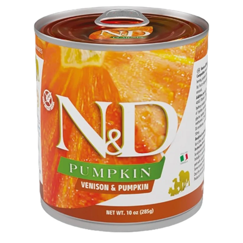 FARMINA N&D Cane Pumpkin Adult - Cervo e Zucca 6x285gr