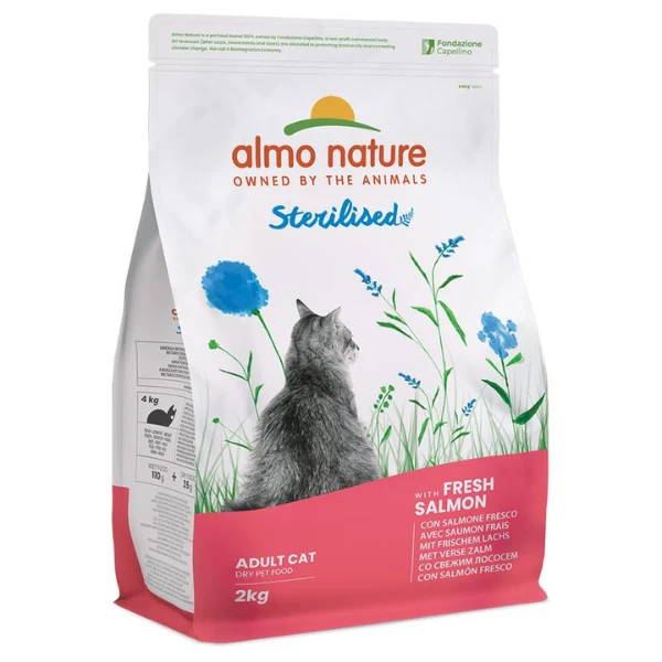 Almo Nature Functional Cats Anti-Hairball Salmone 2kg