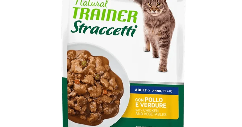Natural Trainer Straccetti Adult Pollo Gatto 85g