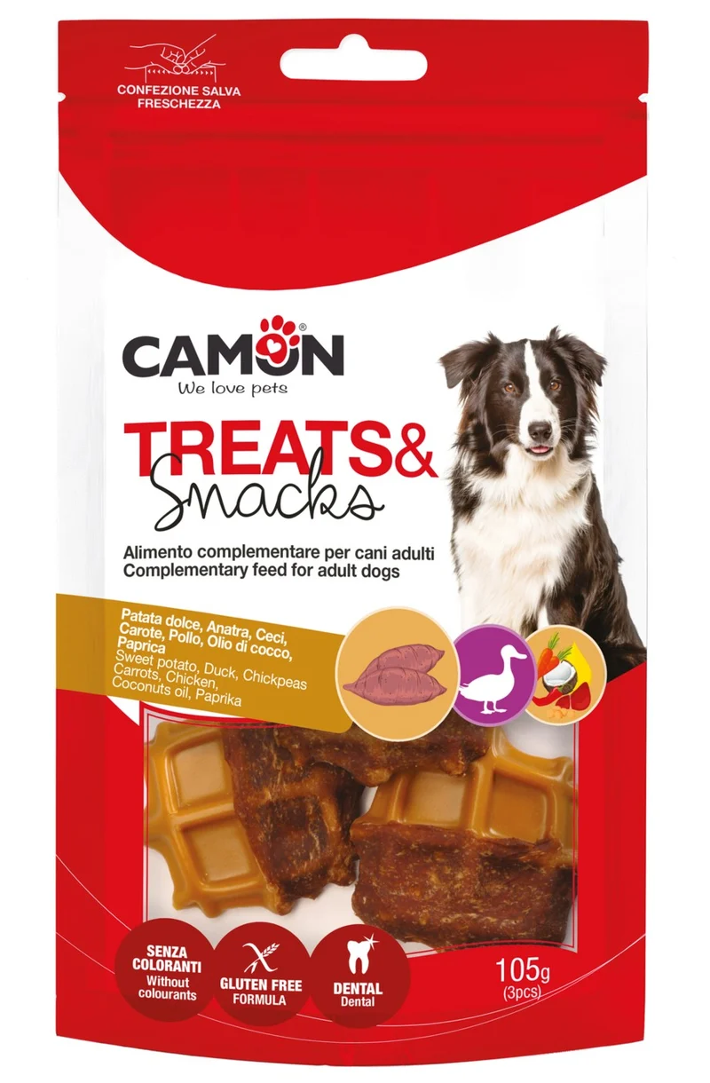 Camon Waffle in Mix di Gusti Cane 105 g