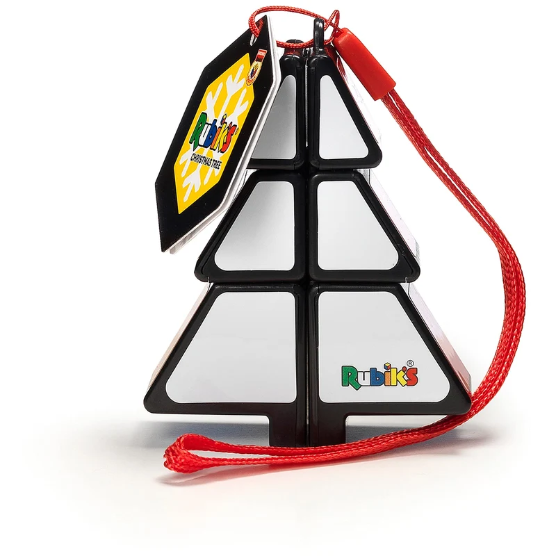 RUBIK'S, Albero di Natale Cubo di Rubik's, l'Originale Cubo di Rubik's, Regalo di Natale per Albero, Decorazione Albero di Natale, 8+ Anni