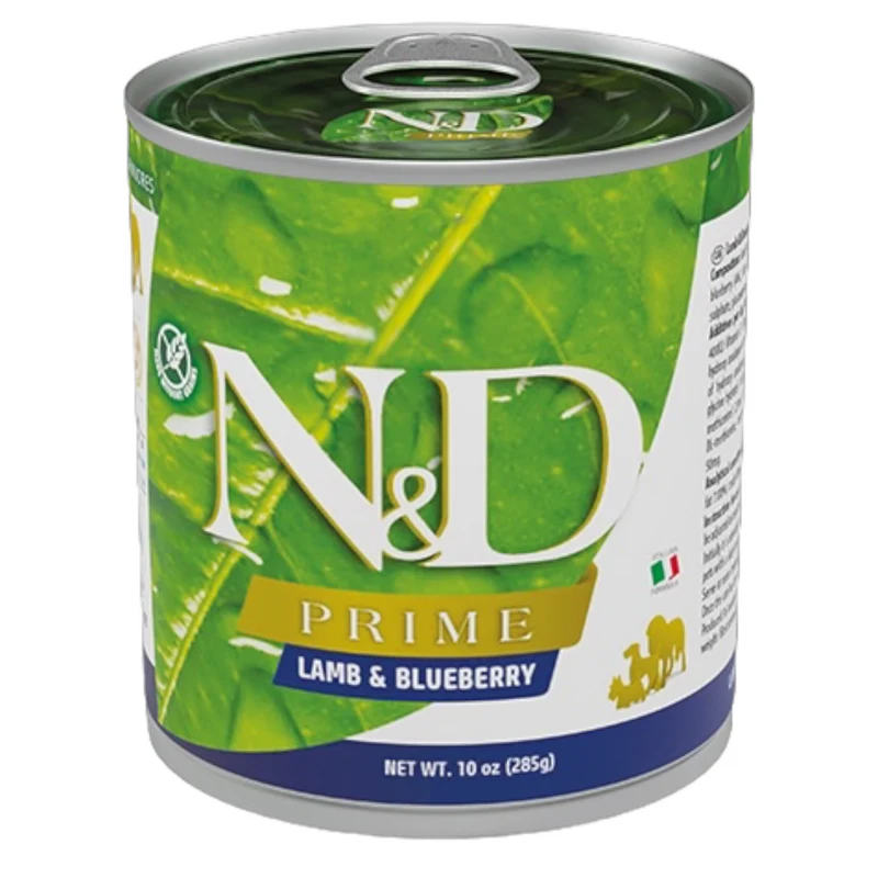 FARMINA N&D Cane Prime Adult - Agnello e Mirtillo 6x285gr