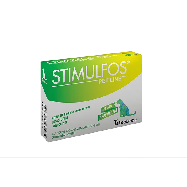 TEKNOFARMA Stimulfos Gatto Pet Line 30 cpr